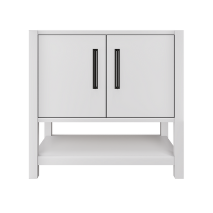 kiawah-single-bath-vanity-36in Strong White Matte Black