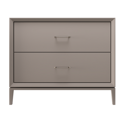 Alexandra 2-Drawer 42" Single Vanity - Taos Taupe / Satin Nickel