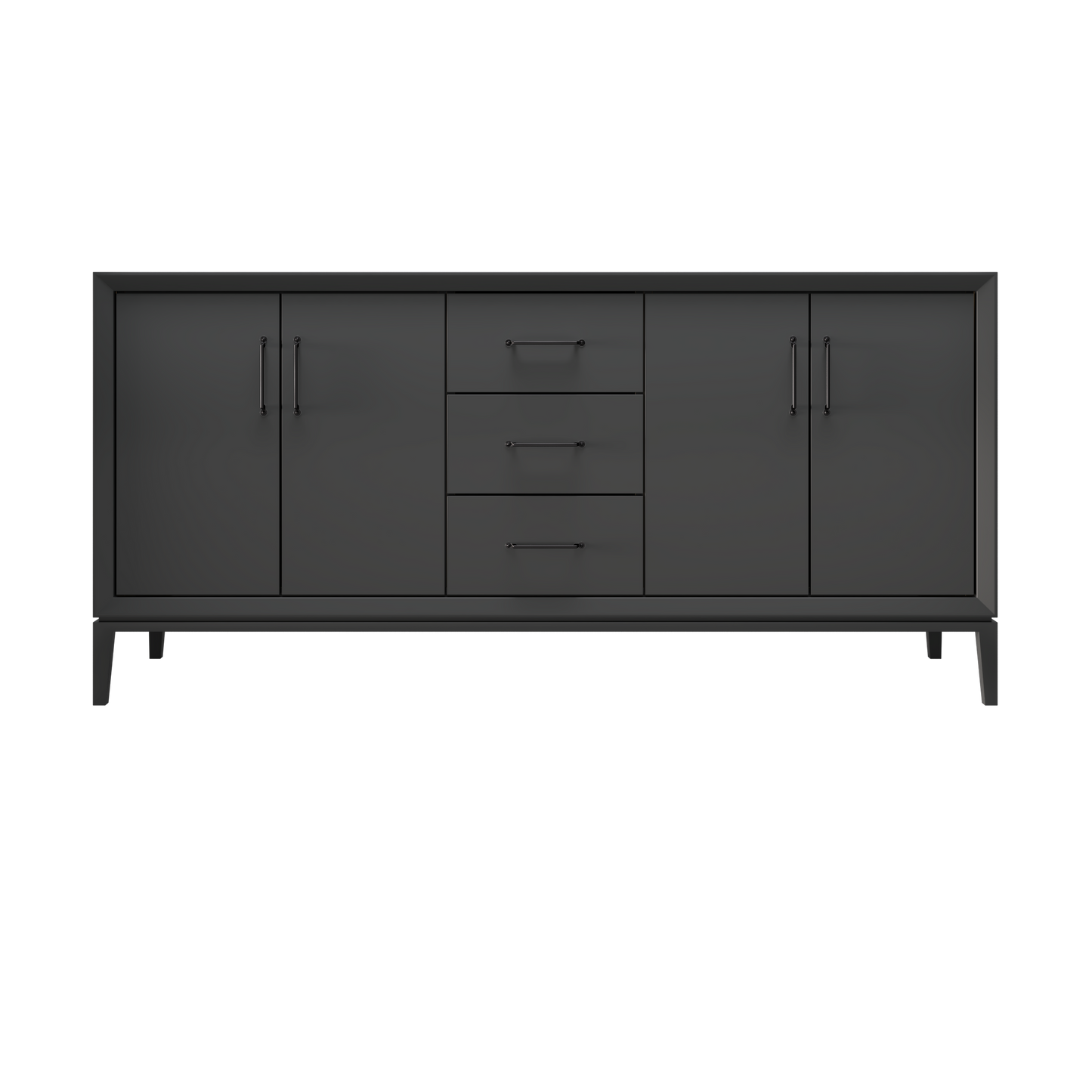 Off Black / 72" Wide / Matte Black