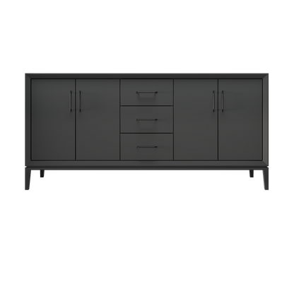 Off Black / 72" Wide / Matte Black