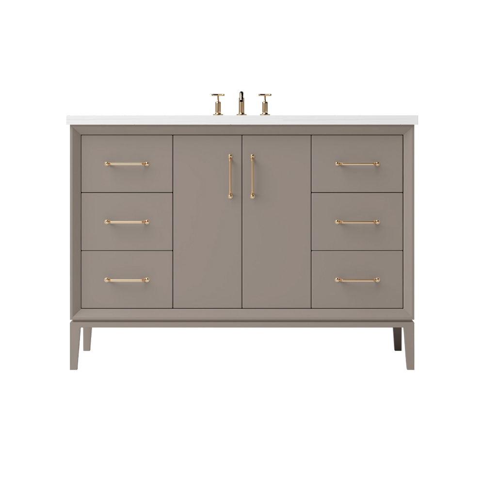 Vanderloc Alexandra Single Sink Extra-Wide 48" - Taos Taupe