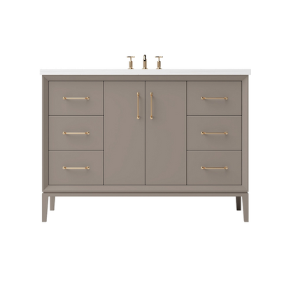 Vanderloc Alexandra Single Sink Extra-Wide 48" - Taos Taupe