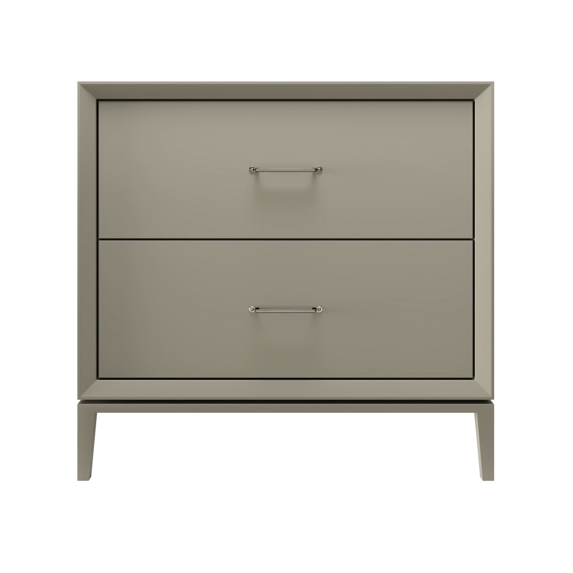 French Olive / Satin Nickel