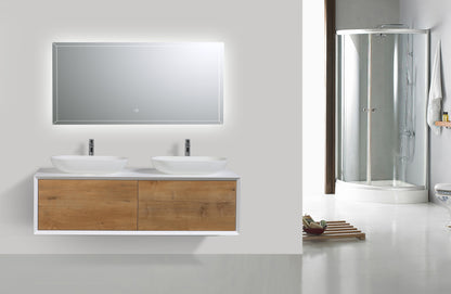 Tona Fiona 55 inch Floating Bathroom Vanity