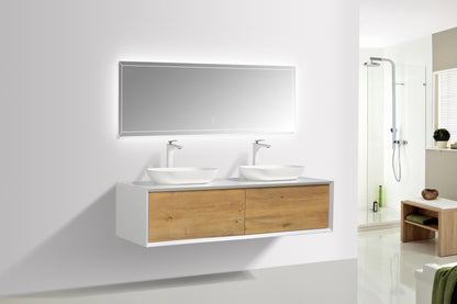 Tona Fiona Floating Vanity in Modern Bathroom