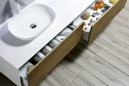 Tona Fiona 72 Vanity Storage Interior View