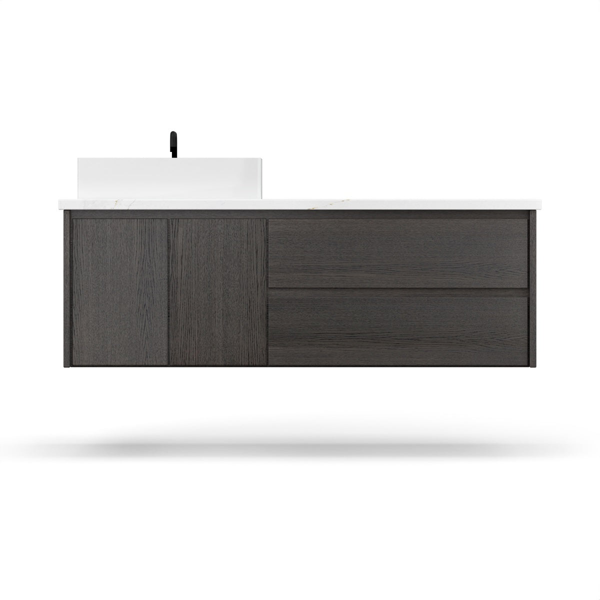 Gilded Single Left/Right Bath Floating Vanity