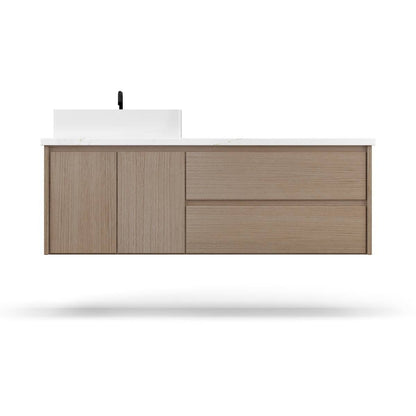 Gilded Single Left/Right Bath Floating Vanity