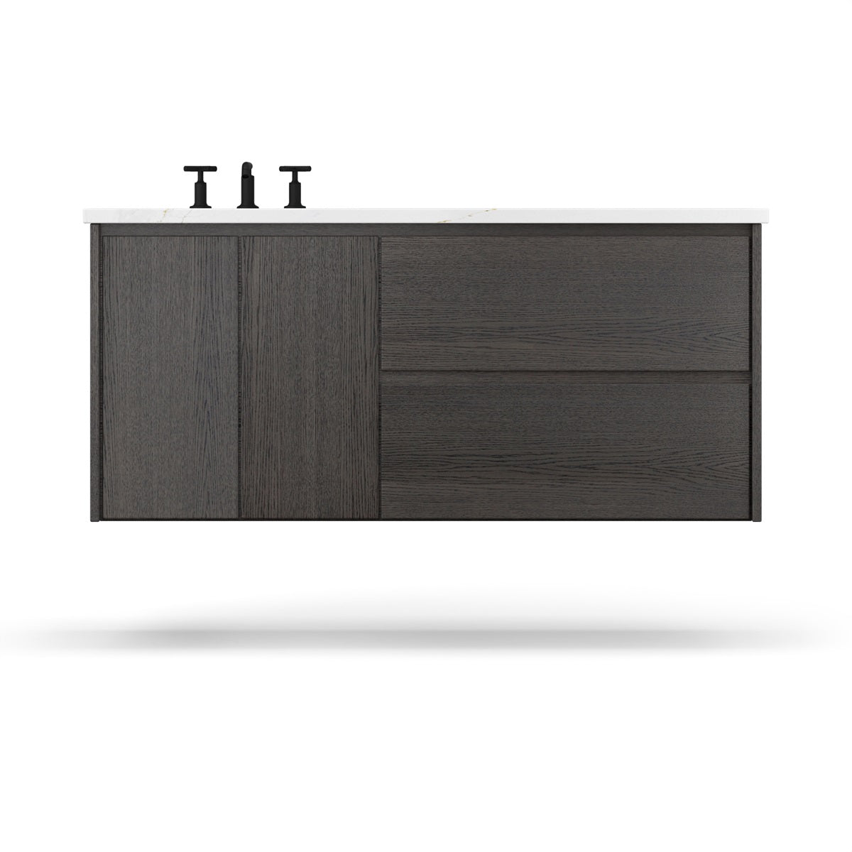Gilded Single Left/Right Bath Floating Vanity