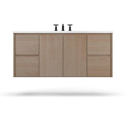 Gilded Single Extra Wide Bath Floating Vanity