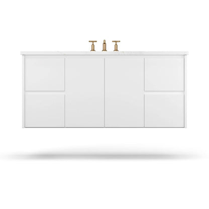 Gilded Single Extra Wide Bath Floating Vanity
