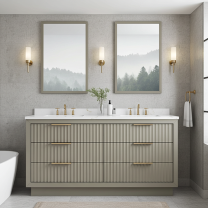Vanderloc LeCrieú Double Drawer Bath Vanity