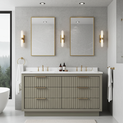 Vanderloc LeCrieú Double Drawer Bath Vanity