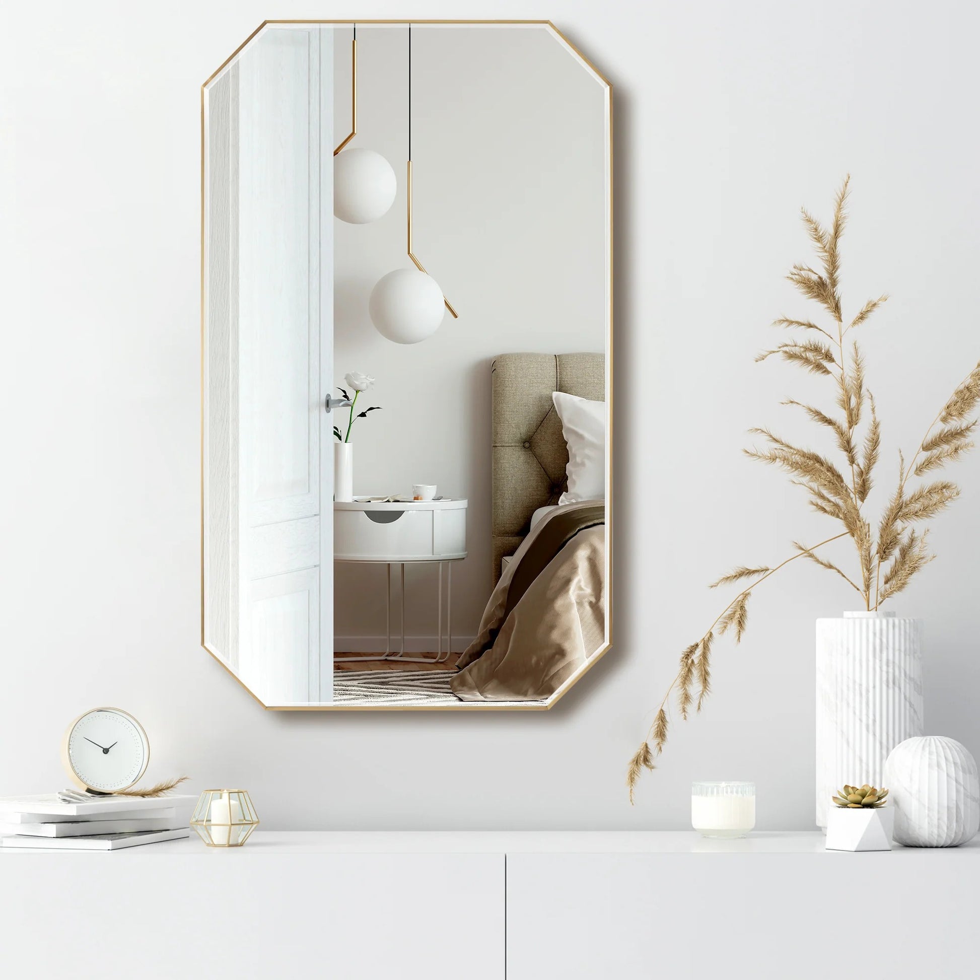 Vinnova Sabadell 24-inch bathroom vanity in Brushed Gold