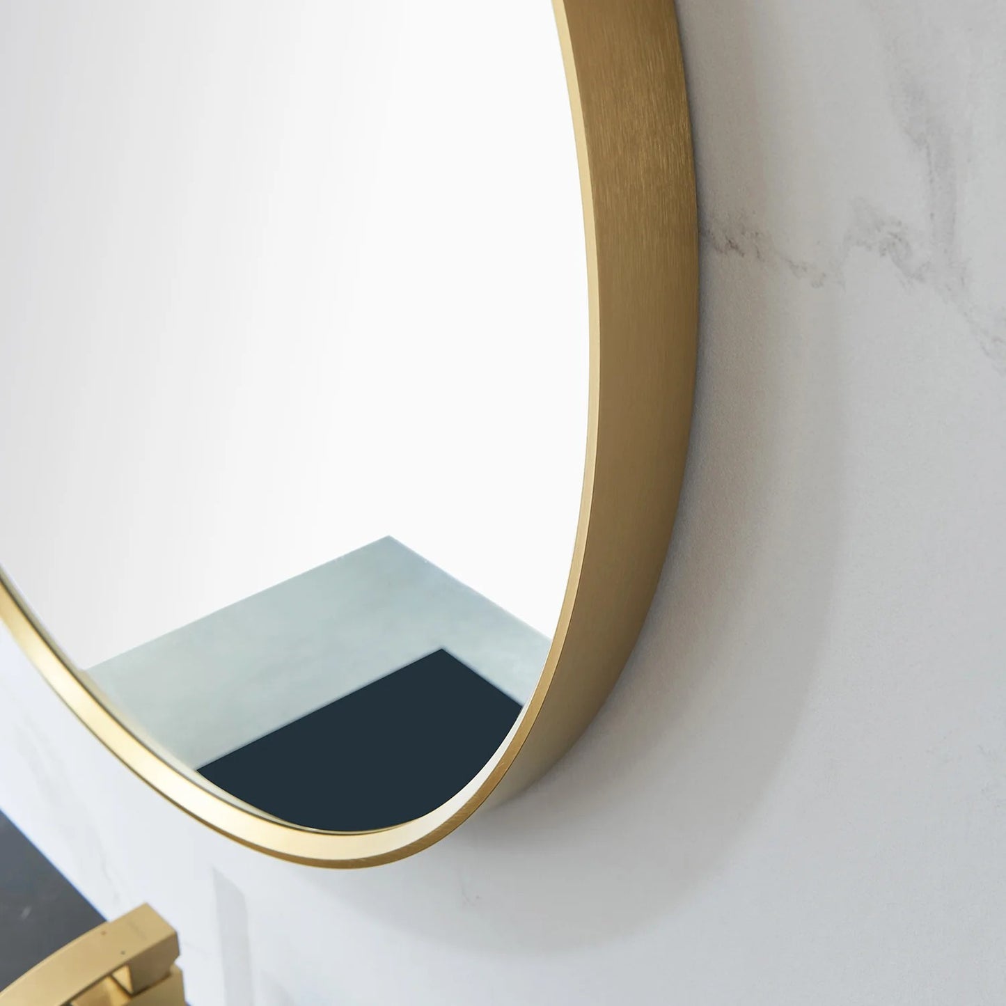 Vinnova Cascante 35.4-inch bathroom vanity in Brushed Gold — view 6