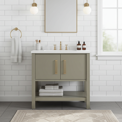 Vanderloc Kiawah Single Bath Vanity — 30 Inch