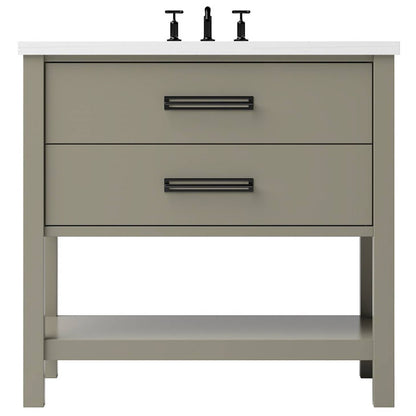 Vanderloc Kiawah Two-Drawer Single Bath Vanity — 42 Inch