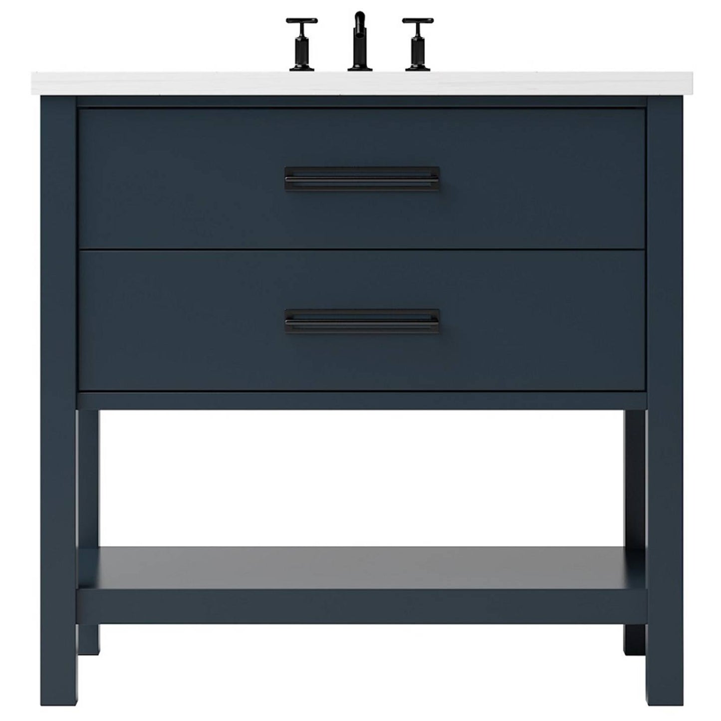 Kiawah Two-Drawer Single Bath Vanity