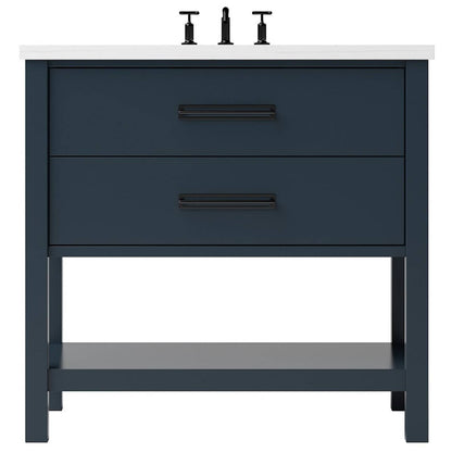 Vanderloc Kiawah Two-Drawer Single Bath Vanity — 42 Inch