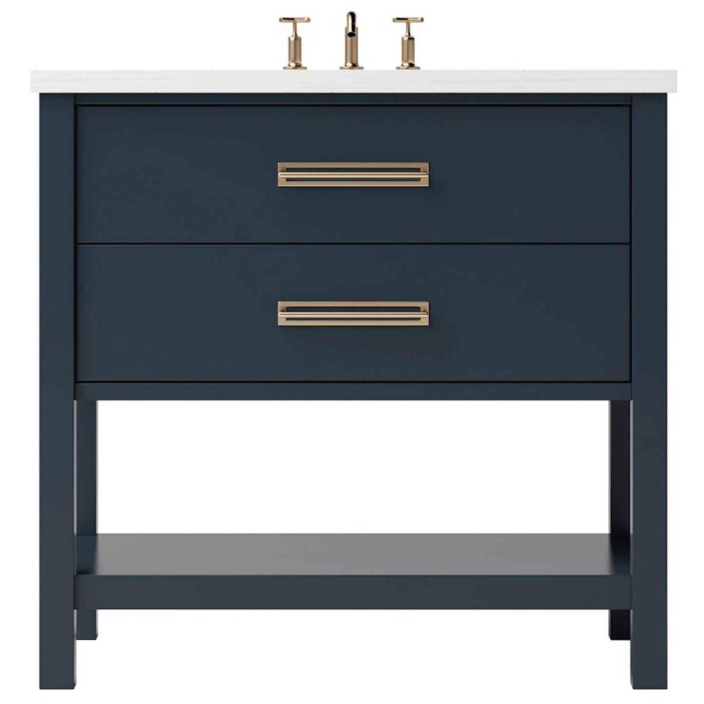 Kiawah Two-Drawer Single Bath Vanity