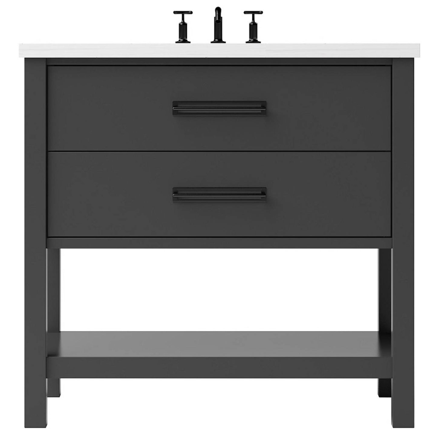 Kiawah Two-Drawer Single Bath Vanity