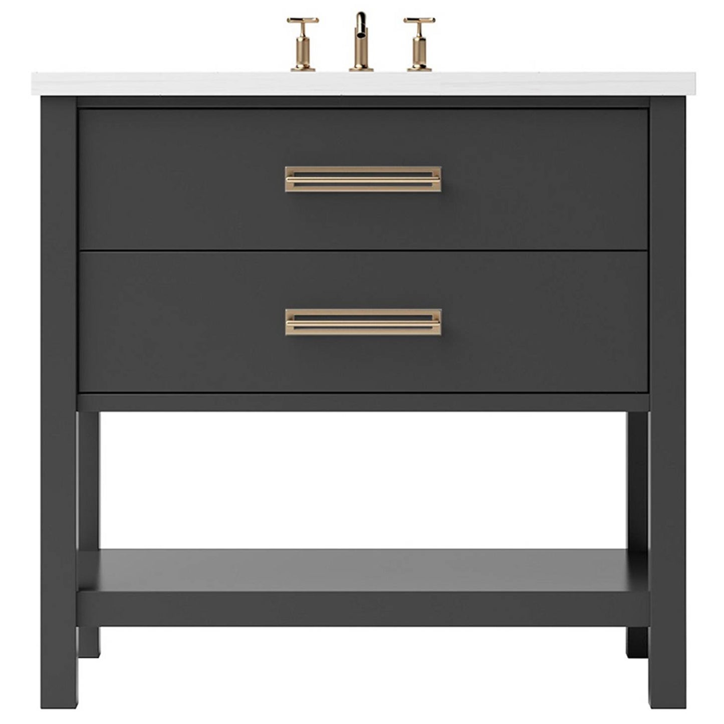 Kiawah Two-Drawer Single Bath Vanity