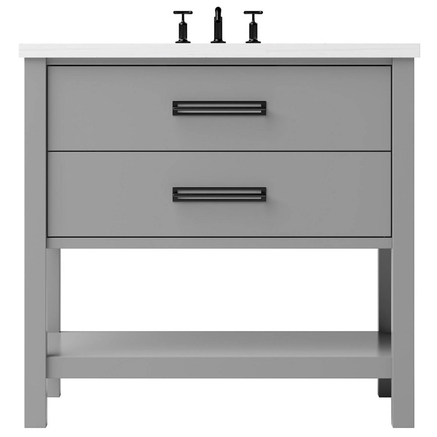 Kiawah Two-Drawer Single Bath Vanity
