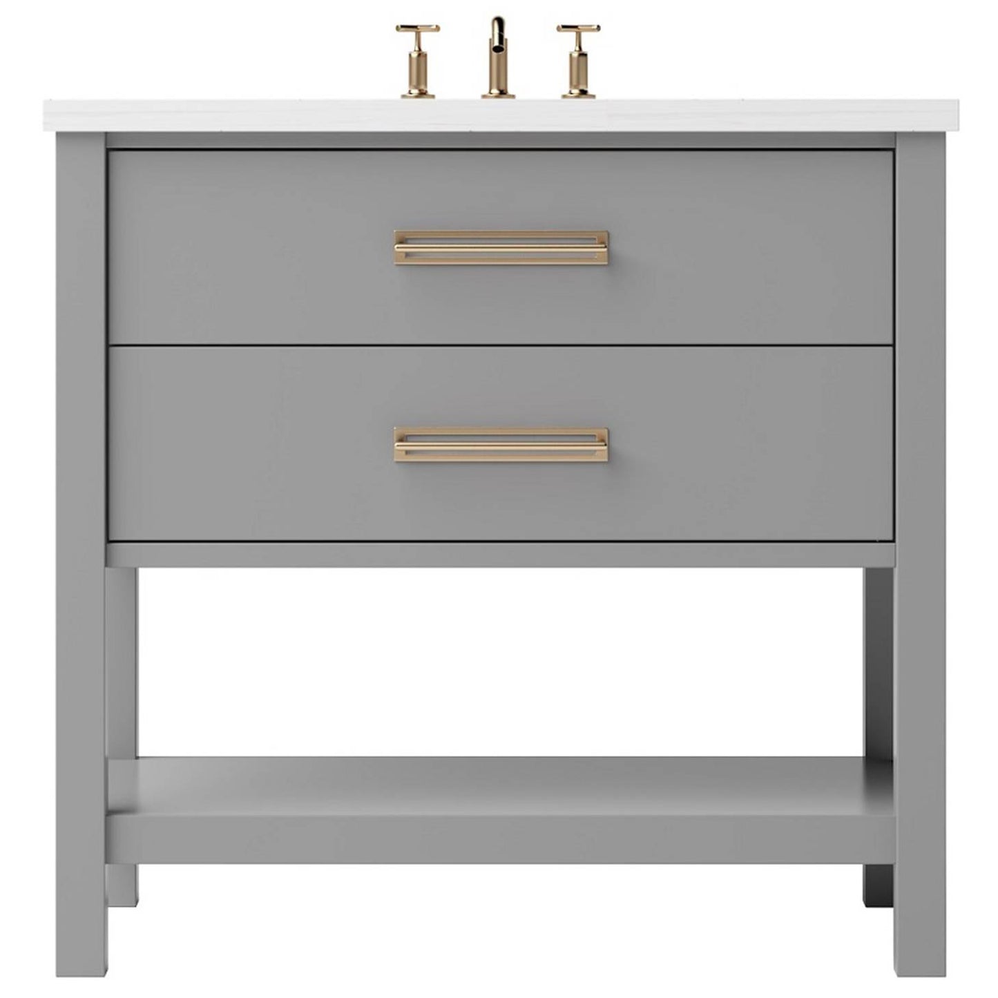 Kiawah Two-Drawer Single Bath Vanity