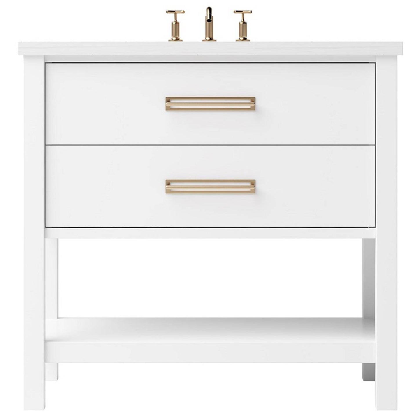 Kiawah Two-Drawer Single Bath Vanity