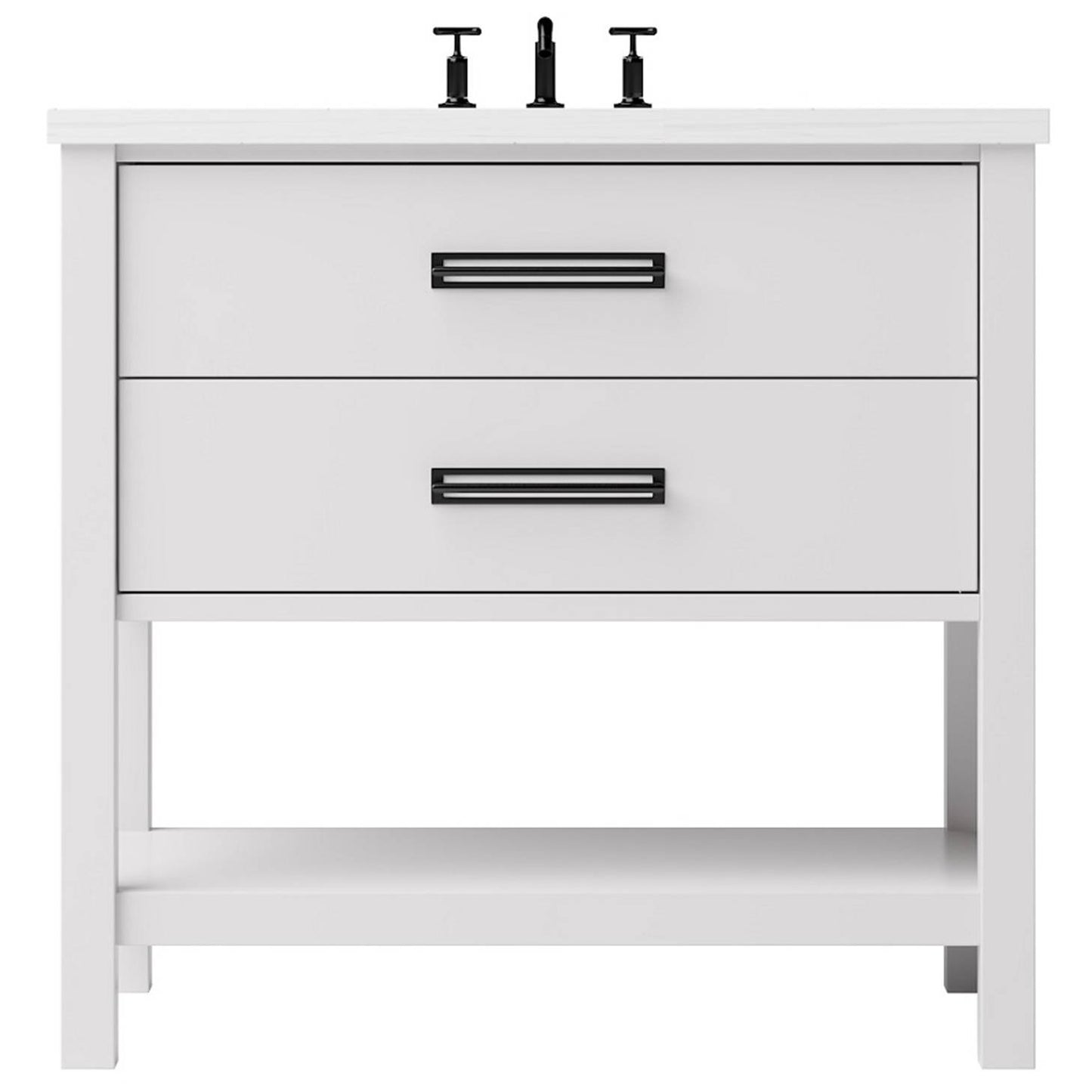 Kiawah Two-Drawer Single Bath Vanity