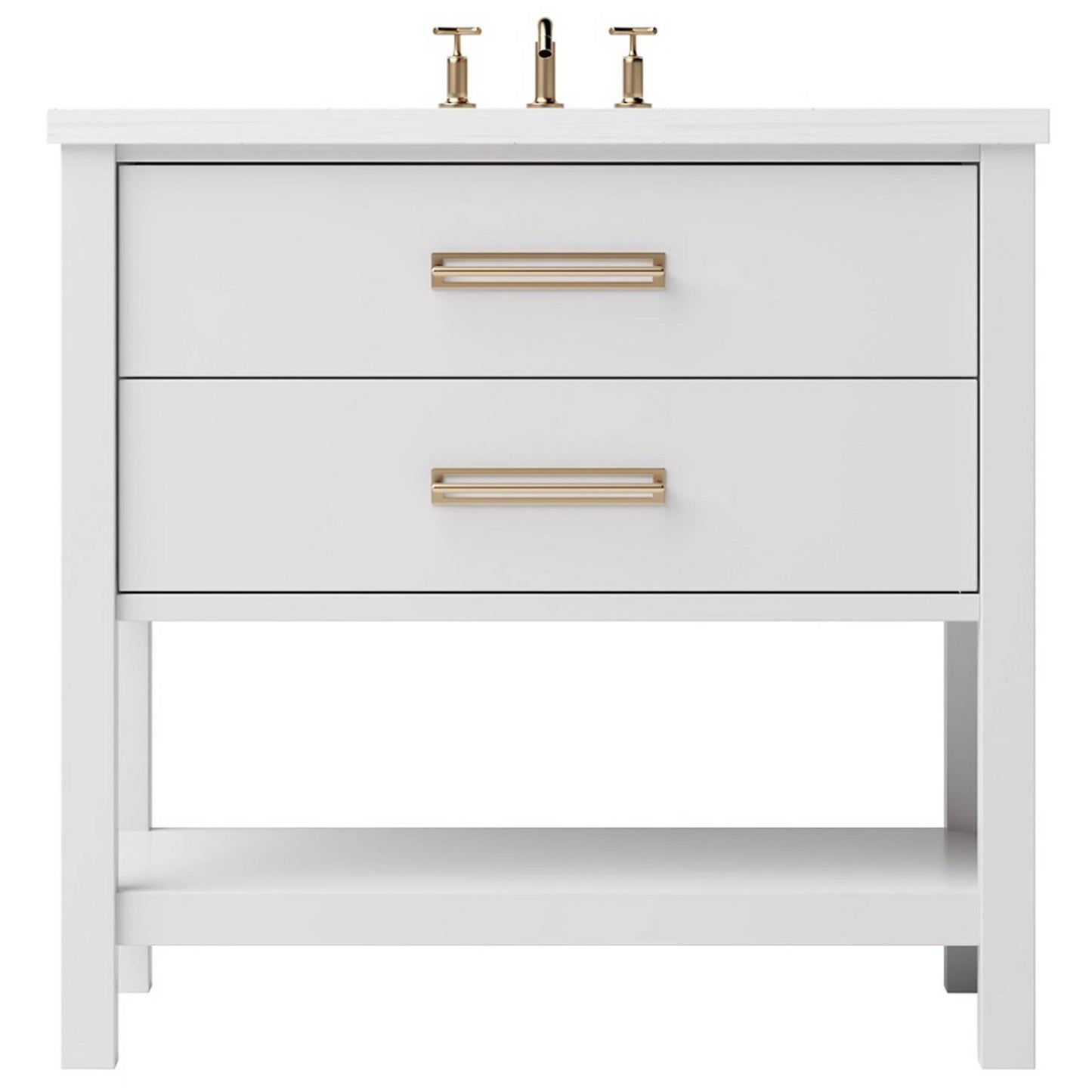 Kiawah Two-Drawer Single Bath Vanity