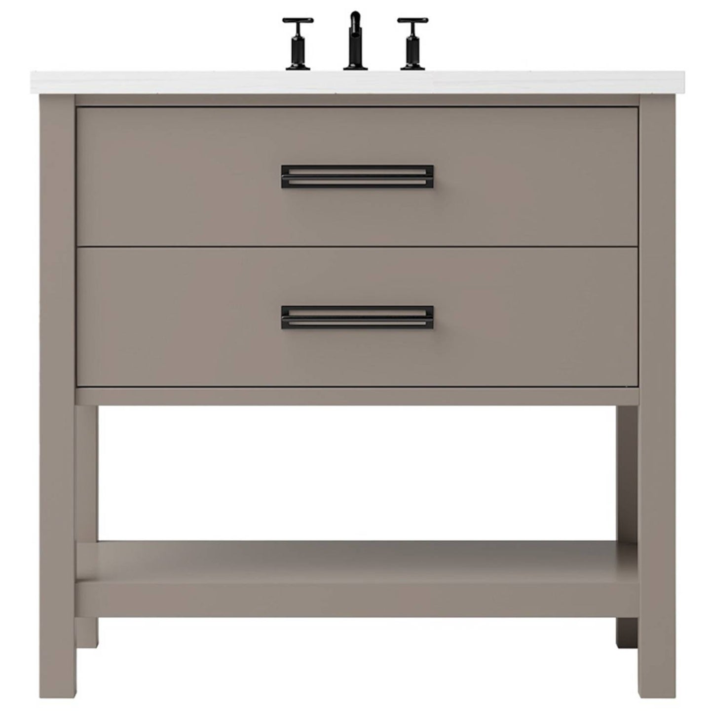 Kiawah Two-Drawer Single Bath Vanity