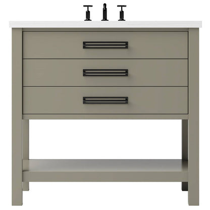 Vanderloc Kiawah Three-Drawer Single Bath Vanity — 48 Inch