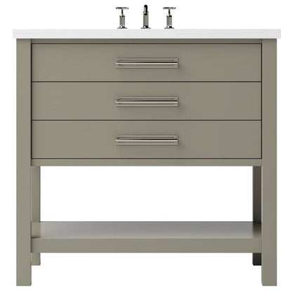 Vanderloc Kiawah Three-Drawer Single Bath Vanity — 48 Inch