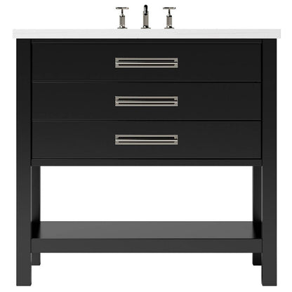 Kiawah Three-Drawer Single Bath Vanity