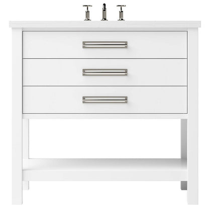 Kiawah Three-Drawer Single Bath Vanity