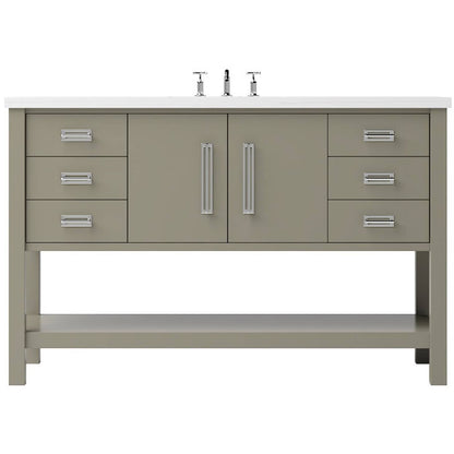 Vanderloc Kiawah Single Extra Wide Bath Vanity — 60 Inch