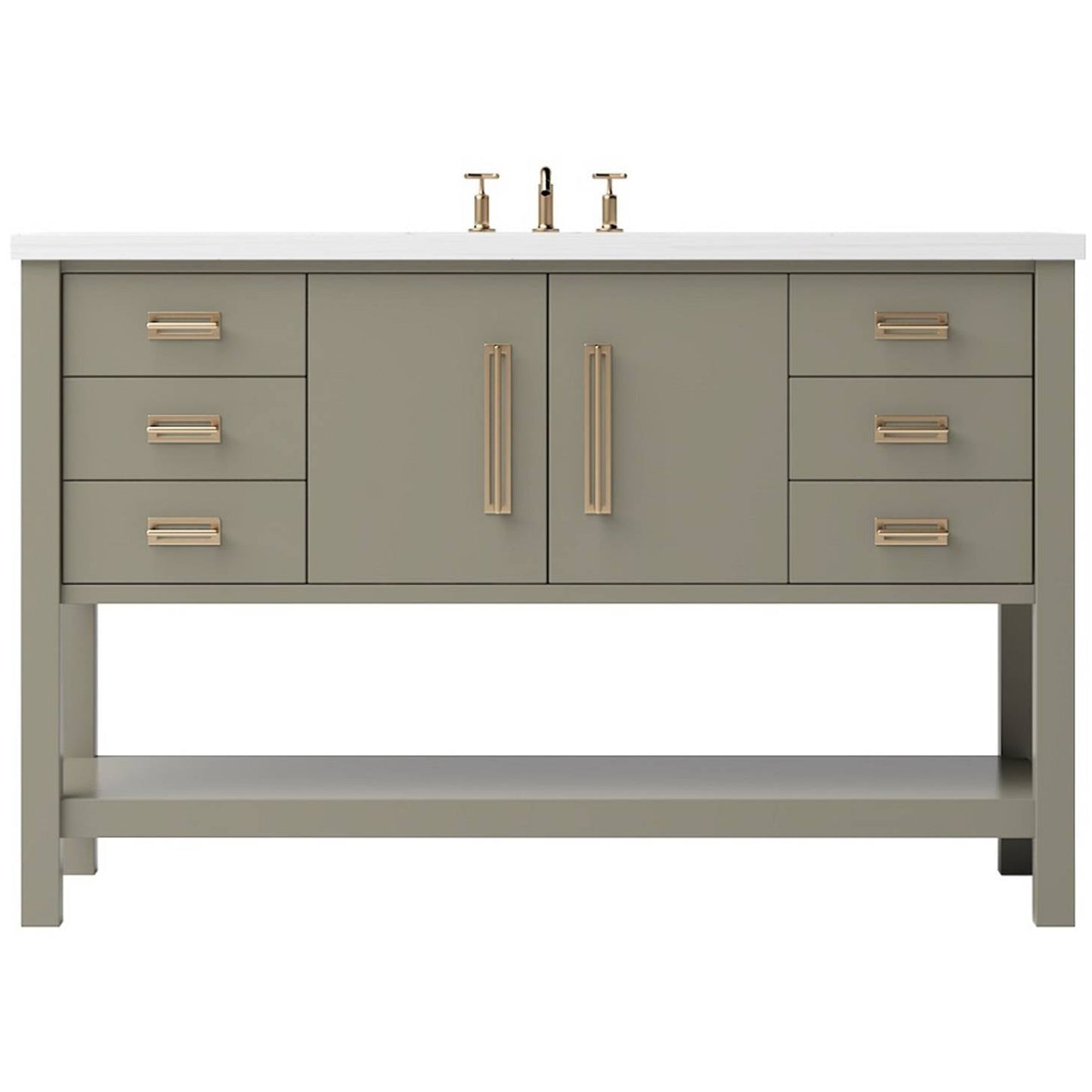 Vanderloc Kiawah Single Extra Wide Bath Vanity — 54 Inch