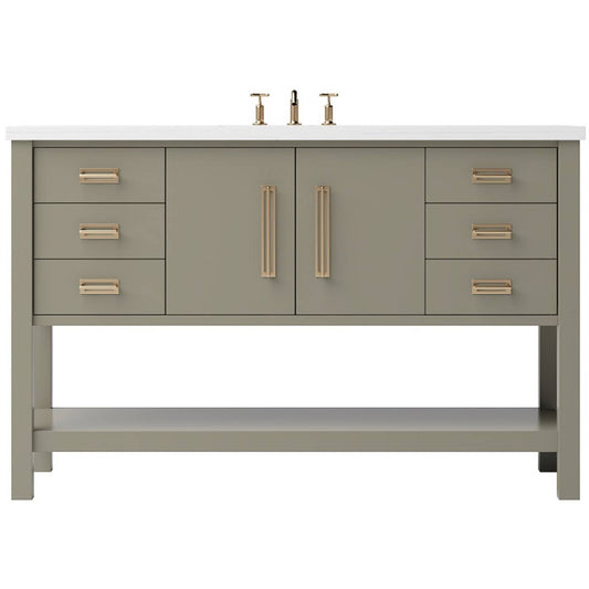 Vanderloc Kiawah Single Extra Wide Bath Vanity — 54 Inch