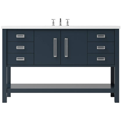 Vanderloc Kiawah Single Extra Wide Bath Vanity — 54 Inch