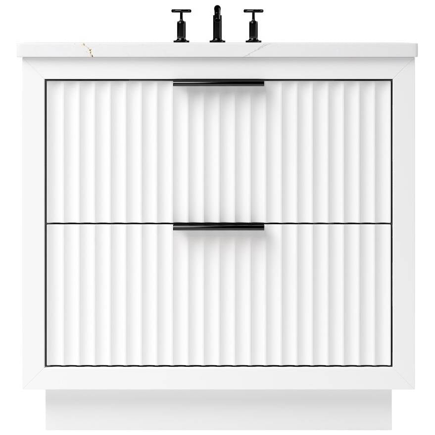 LeCrieú Two-Drawer Single Bath Vanity