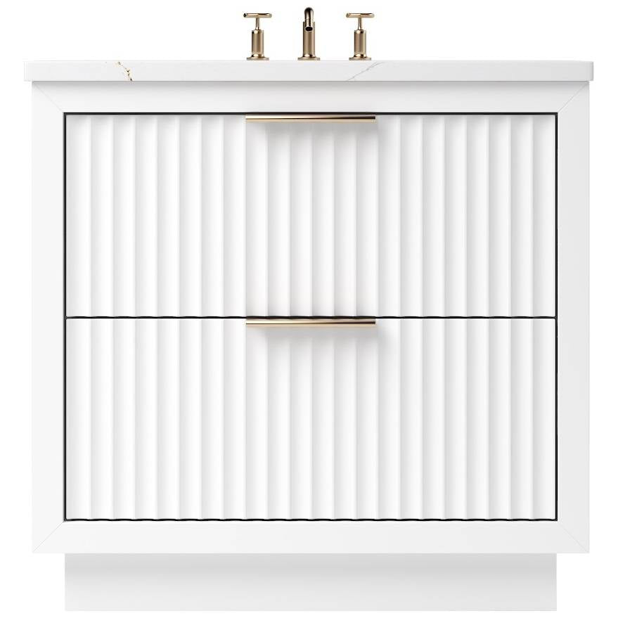 LeCrieú Two-Drawer Single Bath Vanity
