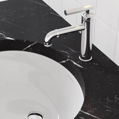 Swiss Madison Avallon single hole bathroom faucet in Chrome, SM-BF90C