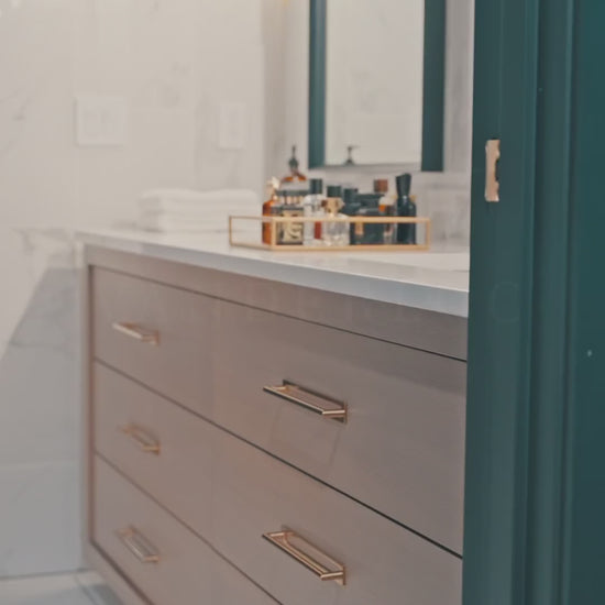 Avalon double bath vanity product showcase