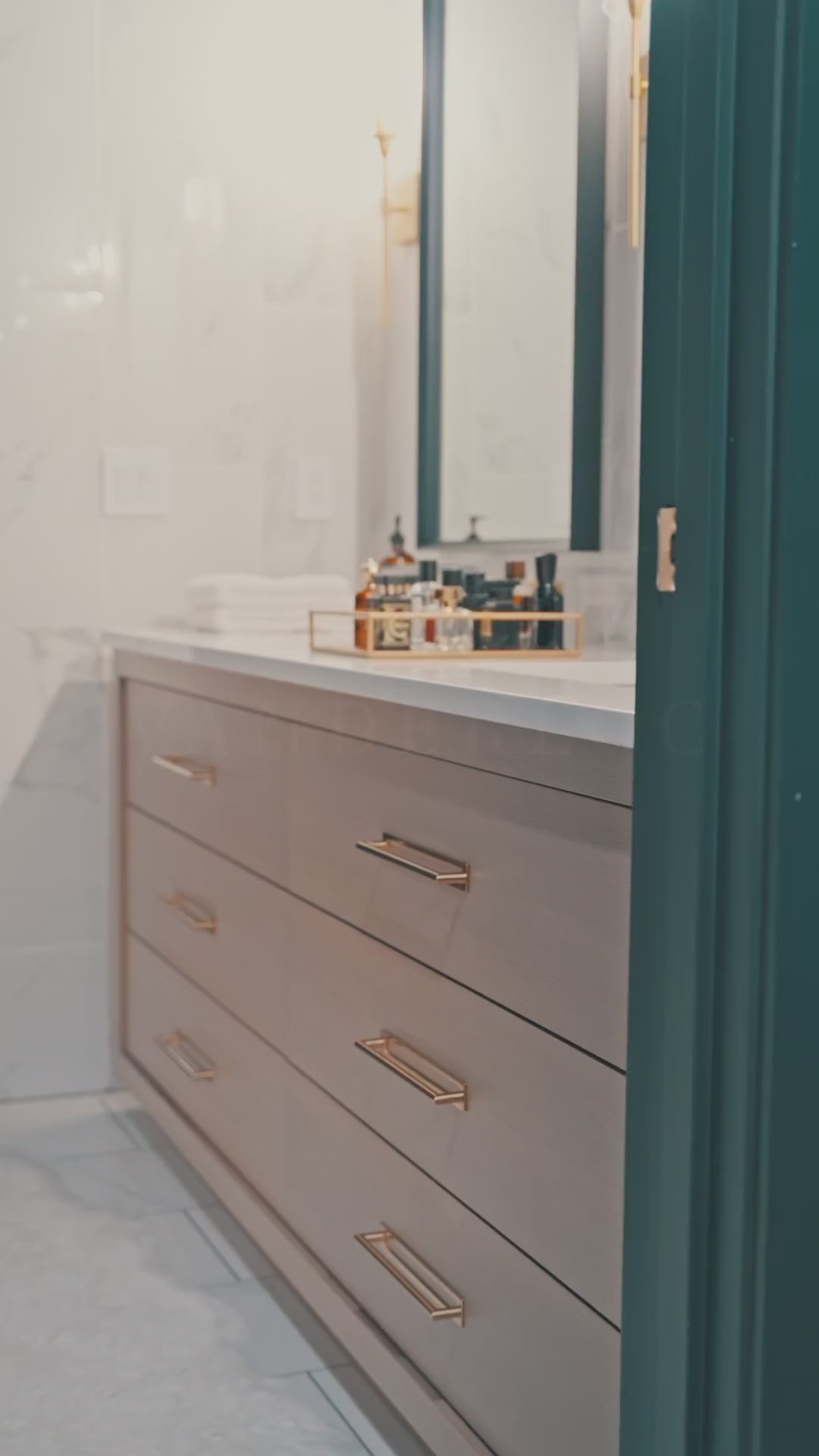 Avalon double bath vanity product showcase