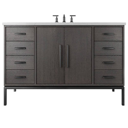 Rift White Oak Single Extra Wide Bath Vanity