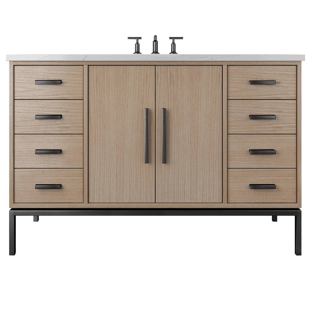 Rift White Oak Single Extra Wide Bath Vanity