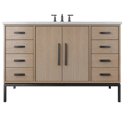 Rift White Oak Single Extra Wide Bath Vanity