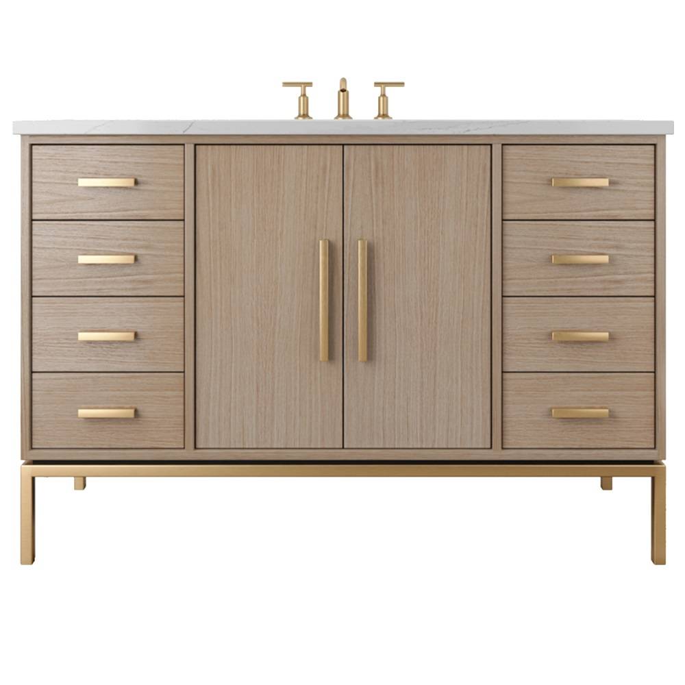 Rift White Oak Single Extra Wide Bath Vanity