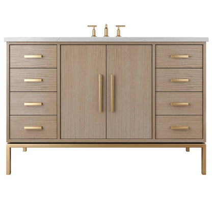 Rift White Oak Single Extra Wide Bath Vanity